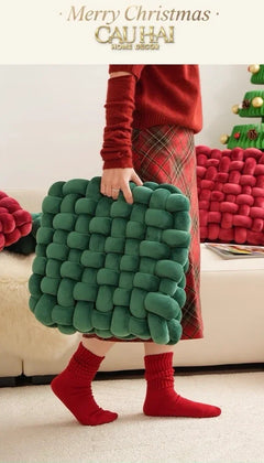 Gối Đan Sweet Meadow Biscuits-CẬU HAI HOME DECOR