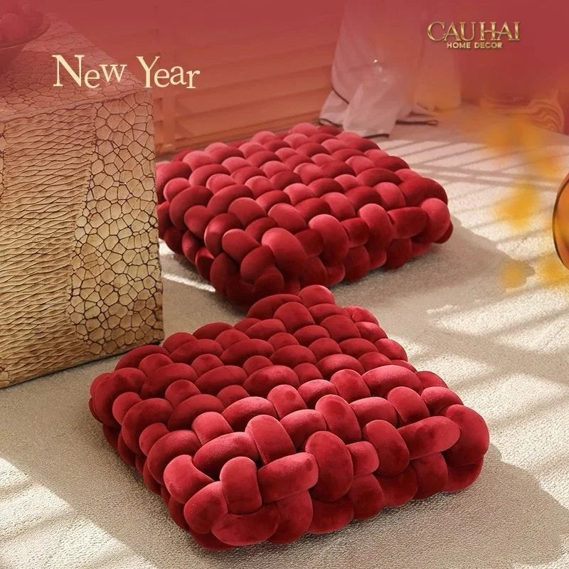 Gối Đan Sweet Meadow Biscuits-CẬU HAI HOME DECOR