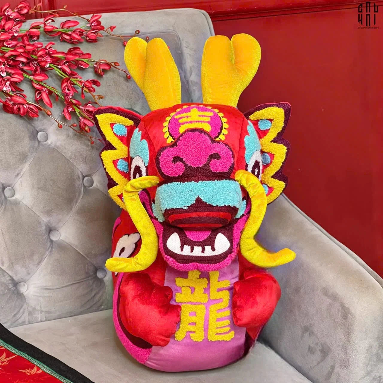 GỐI HUYỀN LONG-CẬU HAI HOME DECOR