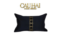 Gối Lụa Midnight Orbit Charm 30X50-CẬU HAI HOME DECOR