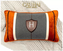 Gối Nhung Terra Heritage H Crest 30X50-CẬU HAI HOME DECOR