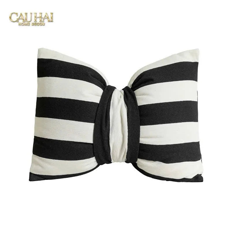Gối Nơ Reflection Bow Tie 30X50-CẬU HAI HOME DECOR