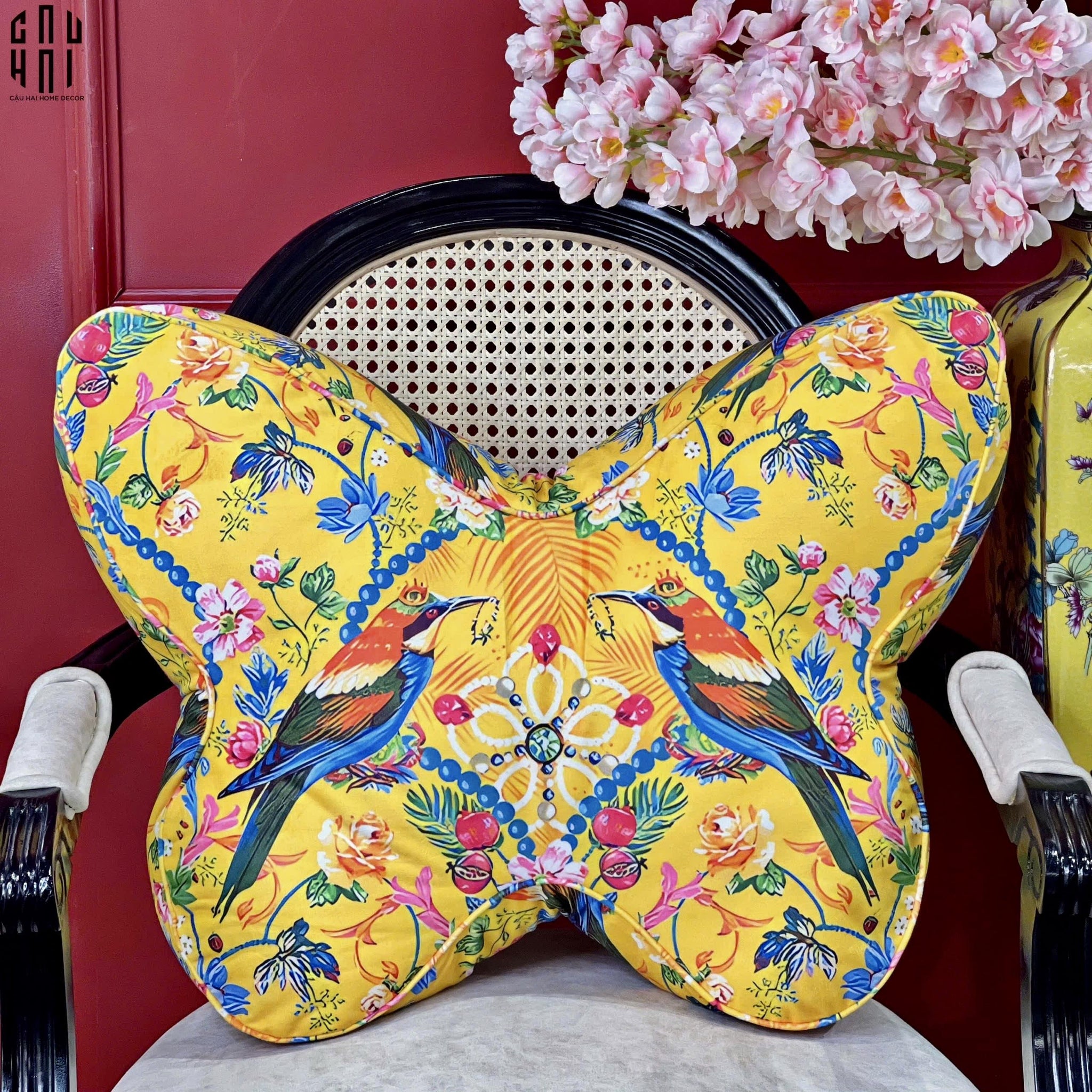 GỐI TỰA ÉCLAT PAPILLON D'OR SS26-CẬU HAI HOME DECOR