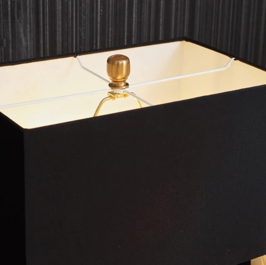 GOLDEN CORAL SIDE TABLE LAMP-CẬU HAI HOME DECOR