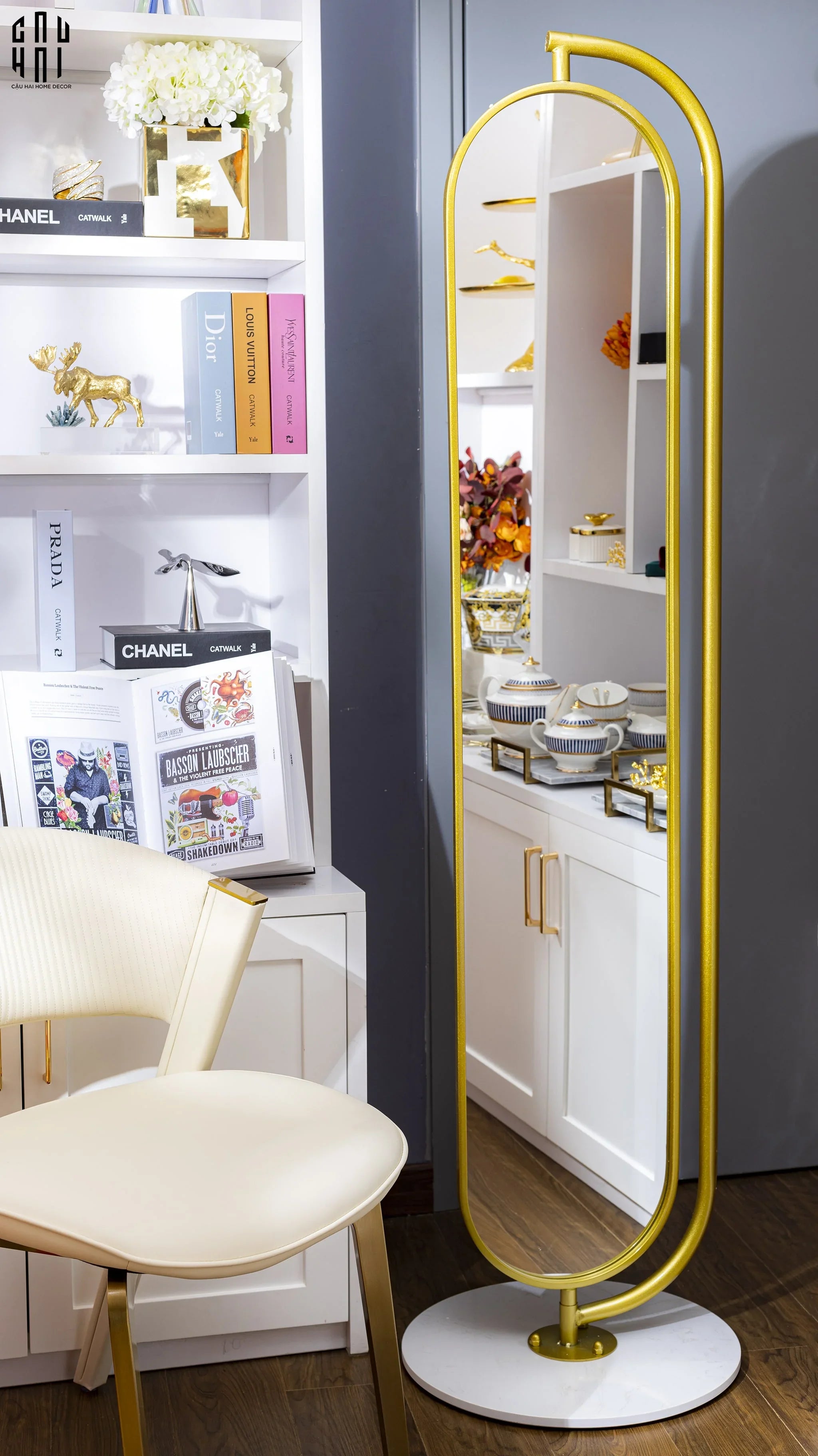 GƯƠNG FULL BODY -Ft GIÁ TREO ĐỒ ROBBIE-CẬU HAI HOME DECOR