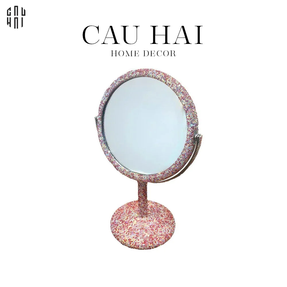 GƯƠNG TRANG ĐIỂM BLING BLING - RUBY-CẬU HAI HOME DECOR