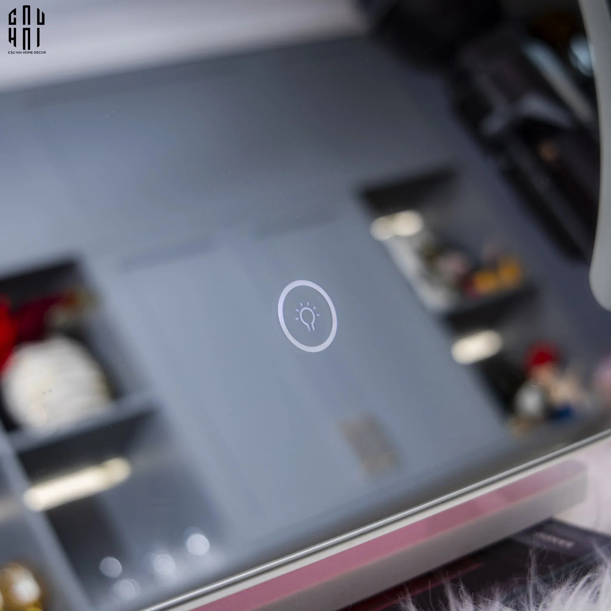 GƯƠNG TRANG ĐIỂM ĐÁ MARBLE SUPER SHINING SS25-CẬU HAI HOME DECOR