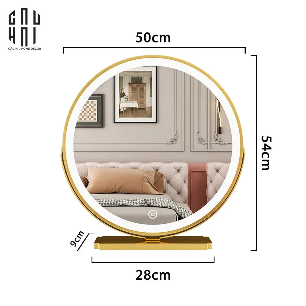 Gương Trang Điểm Miley Ss25-CẬU HAI HOME DECOR
