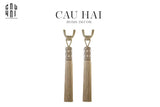 HAUTE FOLIE - CỘT MÀN ĐÔI CANNAGE BEIGE TASSEL CURTAIN TIEBACK 90CM-CẬU HAI HOME DECOR