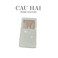 Haute Folie - Hộp Cọ Make Up On The Go Beauty Box Diamond Bling Bling-CẬU HAI HOME DECOR