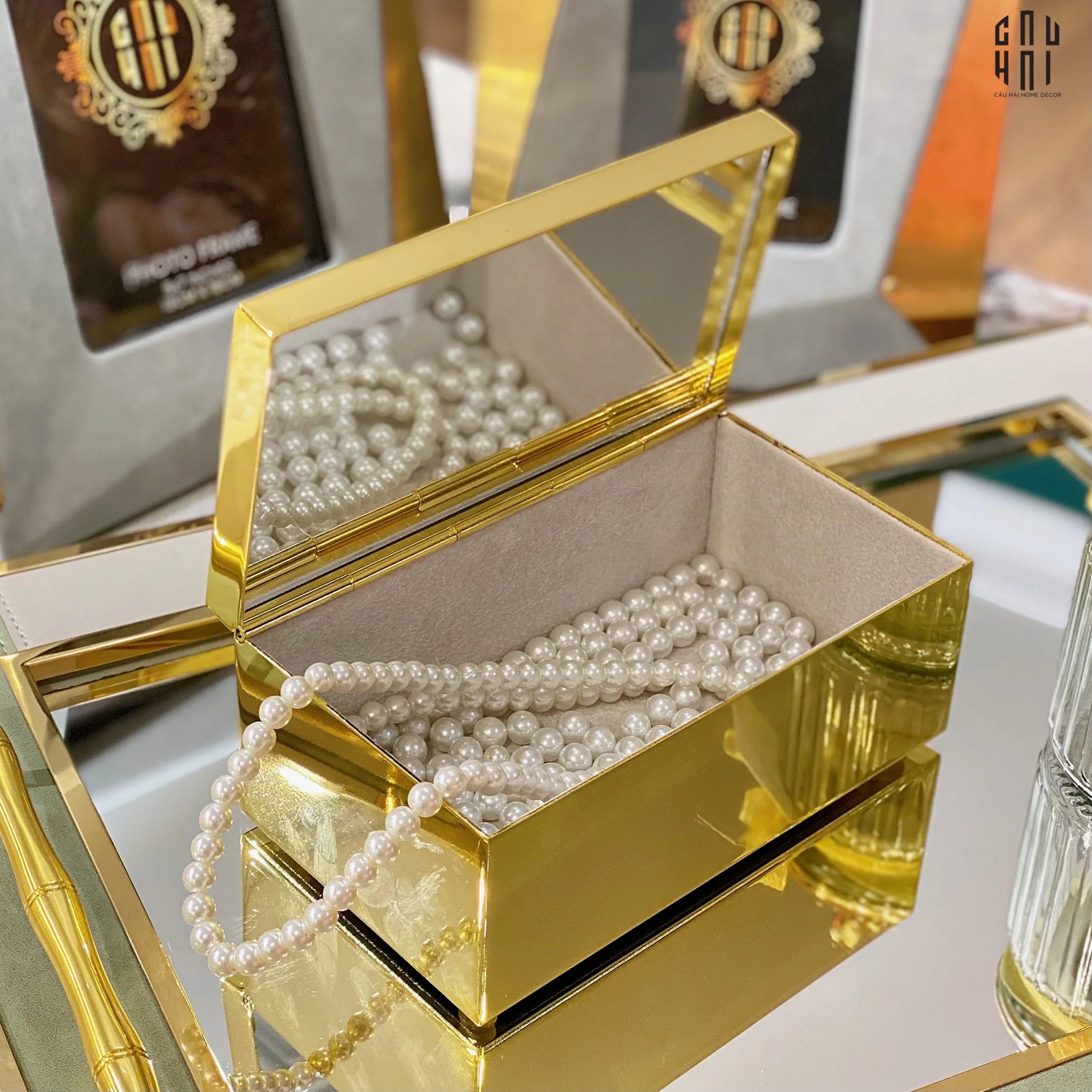 Haute Folie - Hộp Đựng Đa Năng - Briton Premium Ss25-CẬU HAI HOME DECOR