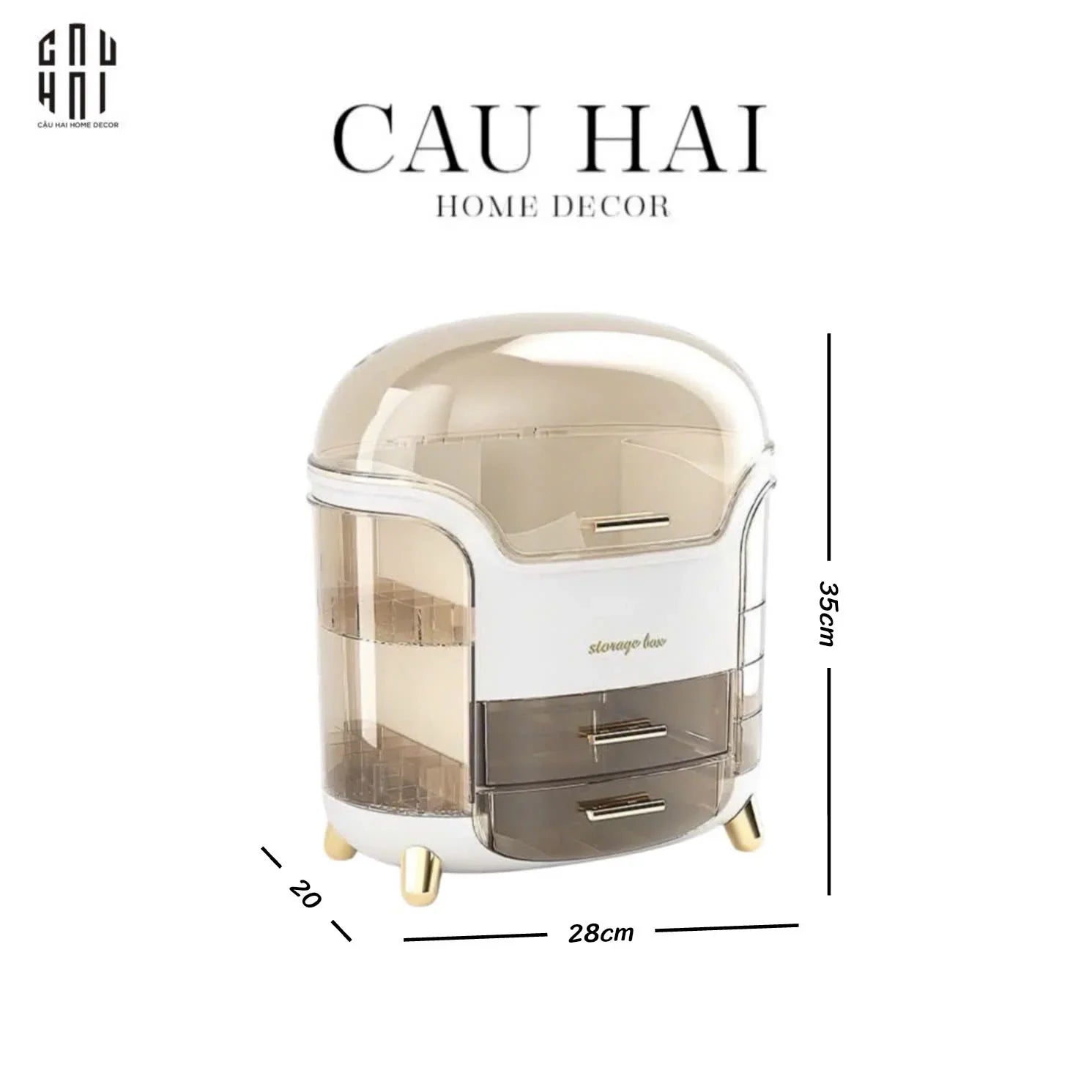 HAUTE FOLIE - HỘP MỸ PHẨM LUXE DÔME FW25-CẬU HAI HOME DECOR