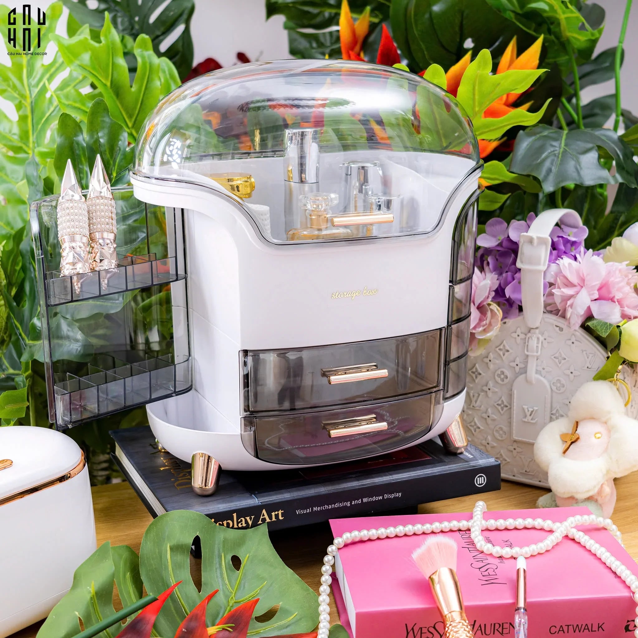 Haute Folie - Hộp Mỹ Phẩm Luxe Dôme Fw25-CẬU HAI HOME DECOR