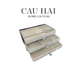 Haute Folie - Hộp Trang Sức 3-In-1 Diamond Bling Bling-HỘP TRANG SỨC-CẬU HAI HOME DECOR