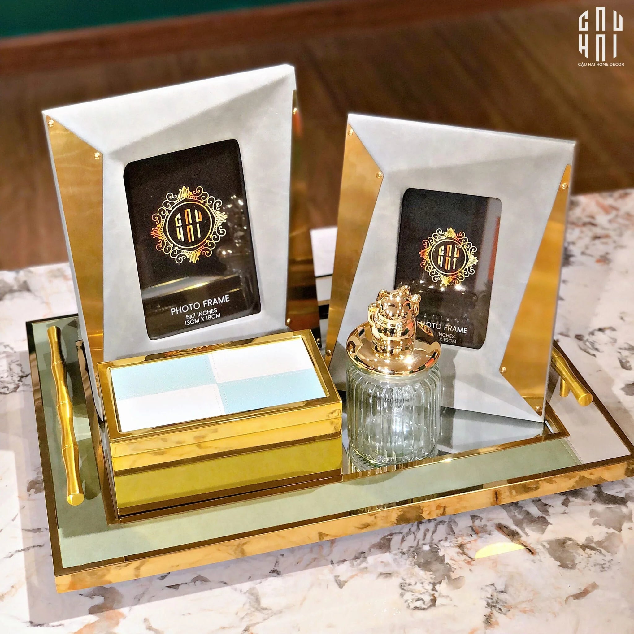 HAUTE FOLIE - HỘP TRANG SỨC BRITON PREMIUM SS25-CẬU HAI HOME DECOR