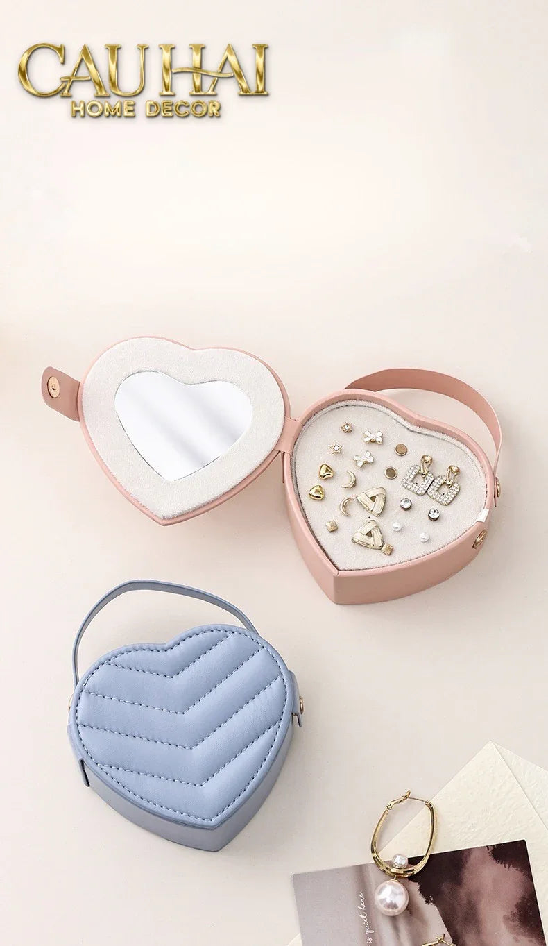 Haute Folie - Hộp Trang Sức Mini D'Amour Creamy Peach-CẬU HAI HOME DECOR