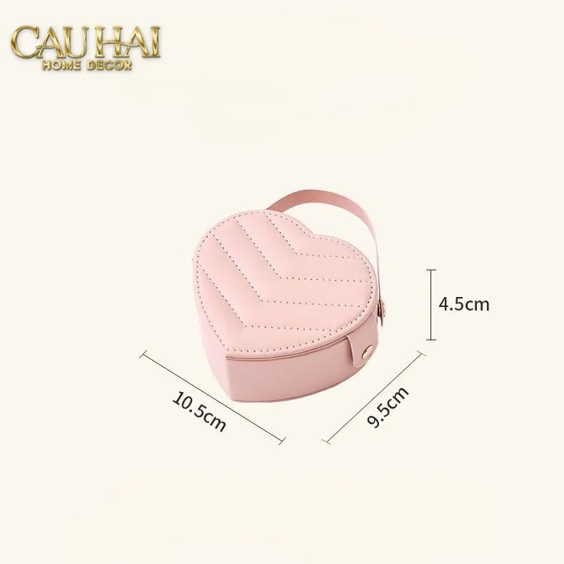 Haute Folie - Hộp Trang Sức Mini D'Amour Creamy Peach-CẬU HAI HOME DECOR