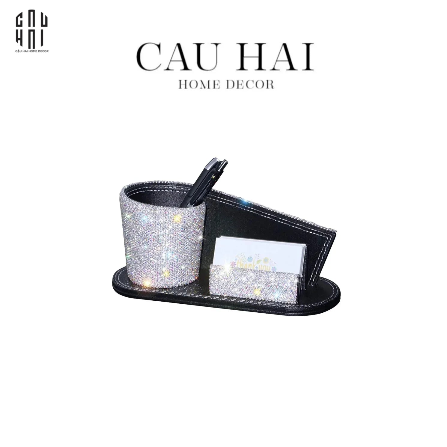 Haute Folie - Khay Bút Diamond Bling Bling Curves - CẬU HAI HOME DECOR