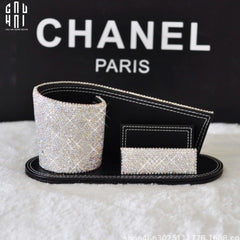 Haute Folie - Khay Bút Diamond Bling Bling Curves-CẬU HAI HOME DECOR