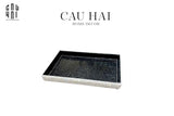 Haute Folie - Khay Da Cao Cấp Croco Diamond Bling Bling Up-KHAY TRANG TRÍ-CẬU HAI HOME DECOR