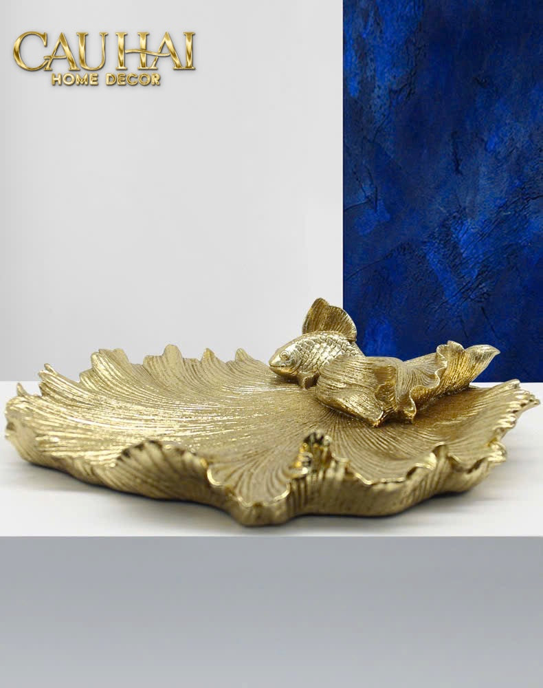 Haute Folie - Khay Trang Sức Aurum Fin Jewelry Tray D28 - CẬU HAI HOME DECOR