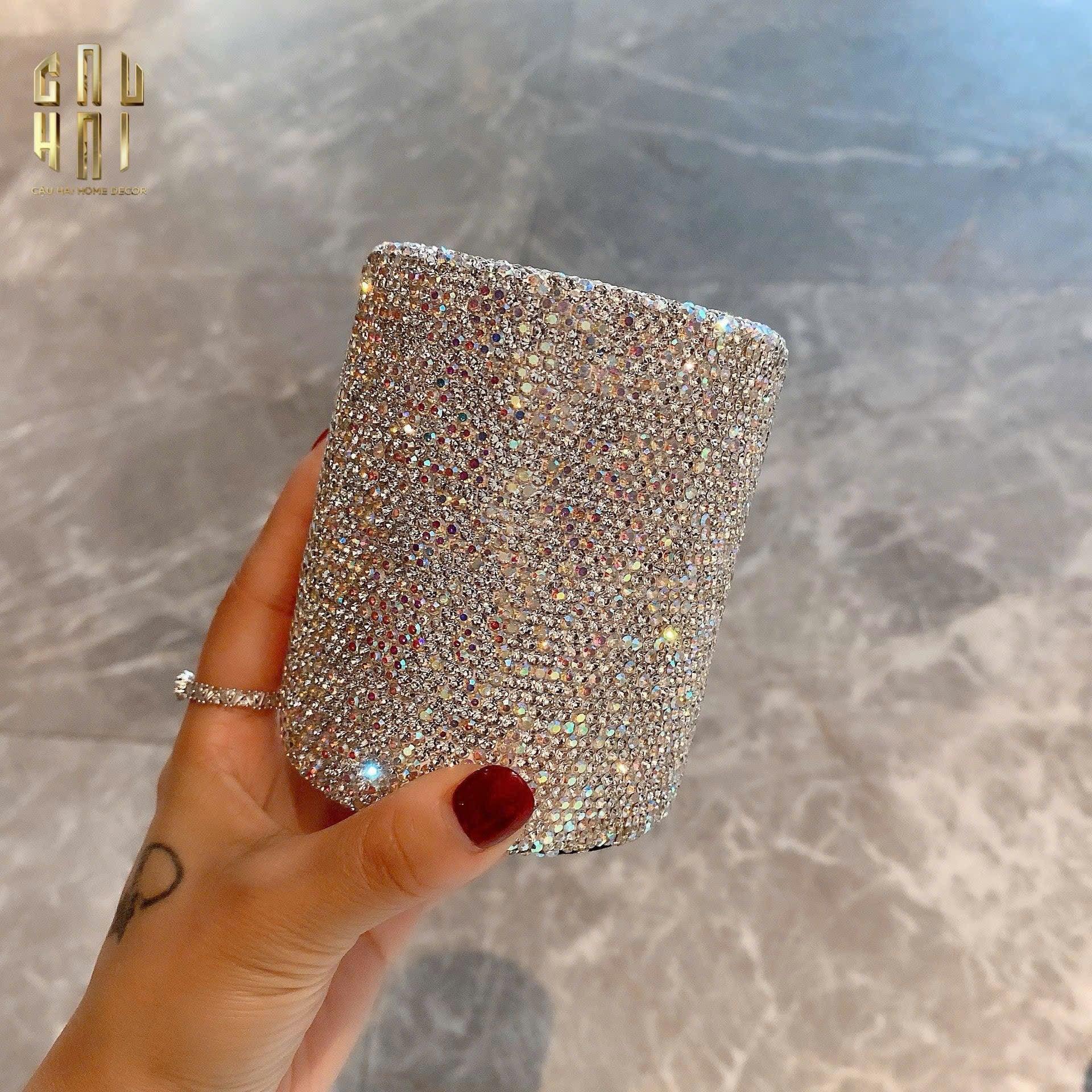 Haute Folie - Lọ Đựng Cọ Lunar Diamond Bling Bling - CẬU HAI HOME DECOR