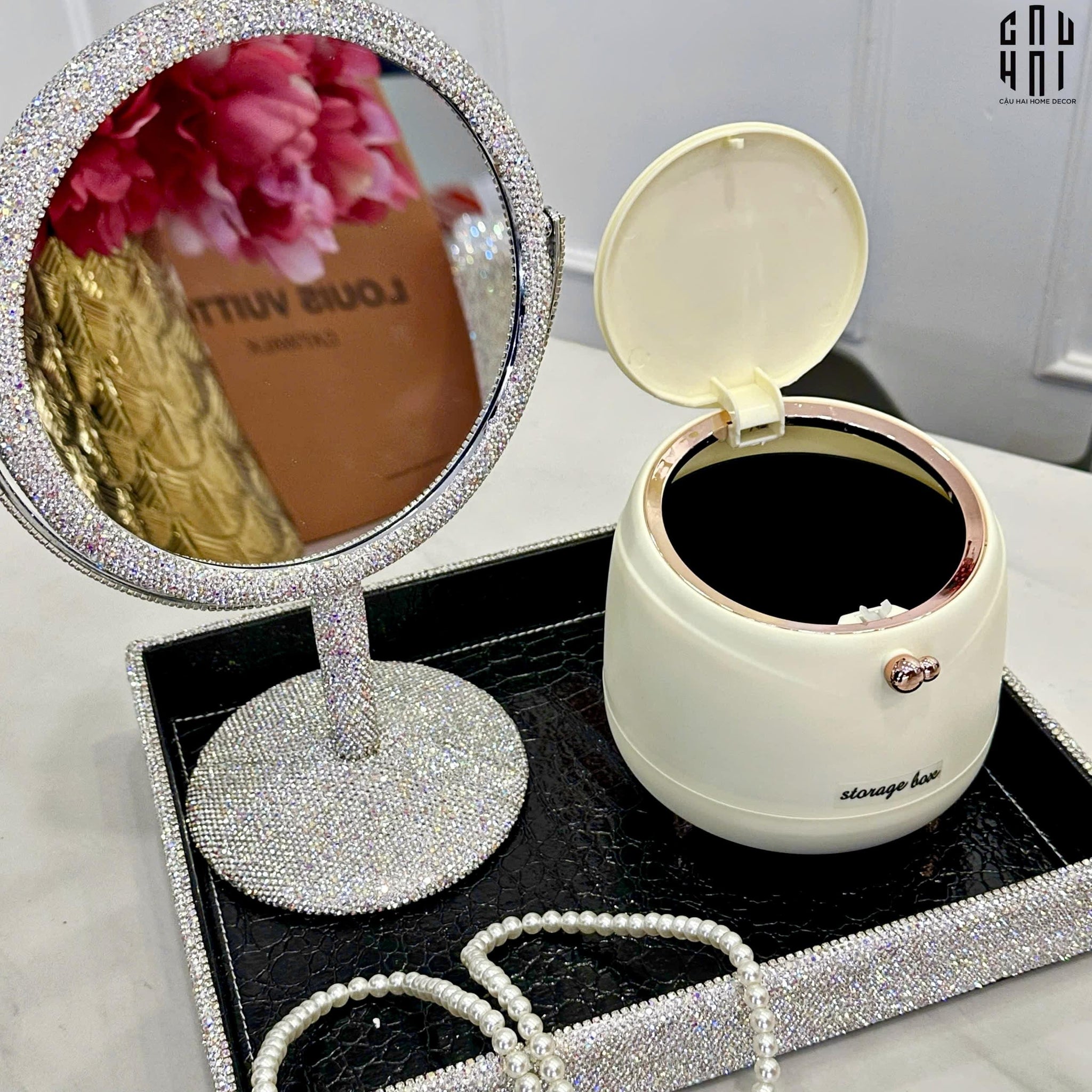 HAUTE FOLIE - THÙNG RÁC MINI BRIOCHE-CẬU HAI HOME DECOR