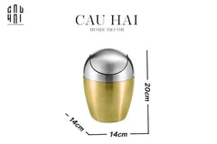 Haute Folie -Thùng Rác Mini Platinum Egg-CẬU HAI HOME DECOR
