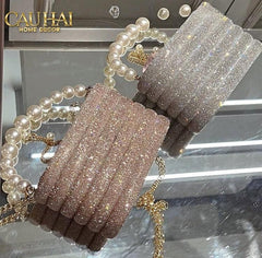 Haute Folie - Túi Handbag Full Kim Cương - Perle Éclat Diamond Pavé Haute Décor Object-CẬU HAI HOME DECOR
