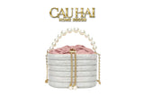 Haute Folie - Túi Handbag Full Kim Cương - Perle Éclat Diamond Pavé Haute Décor Object-TÚI XÁCH & VÍ TRANG TRÍ-CẬU HAI HOME DECOR