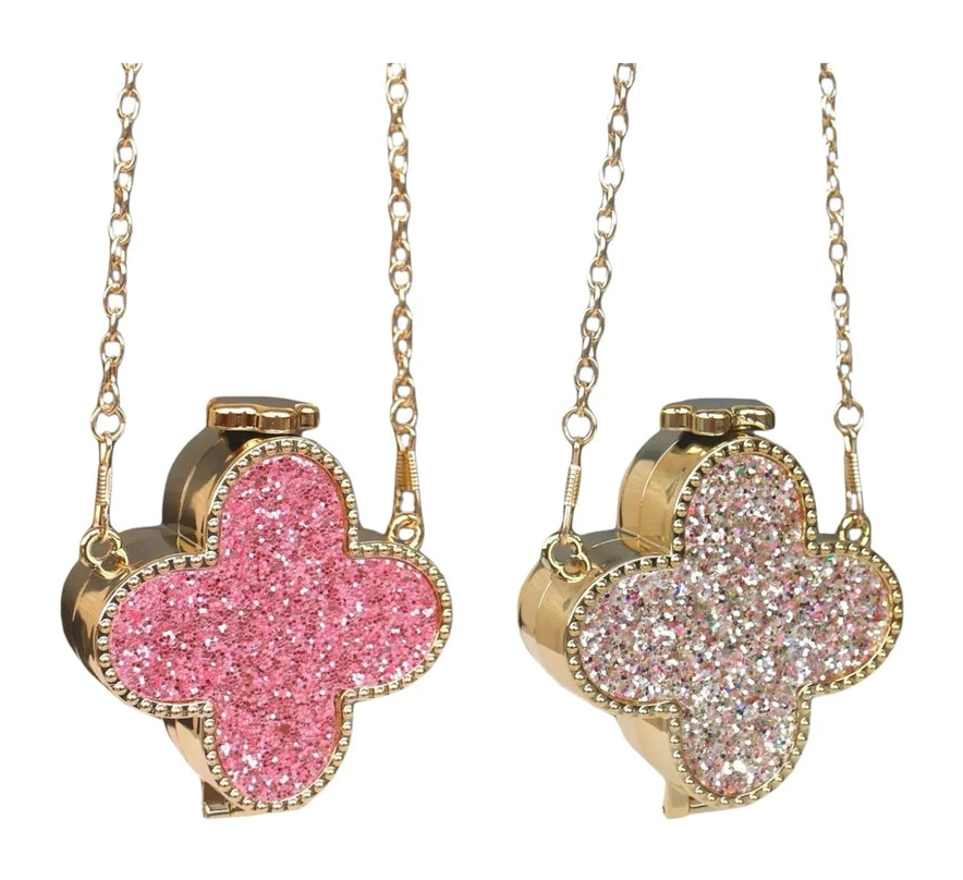 Haute Folie - Túi Pouch Mini Clover Diamond Bling Bling