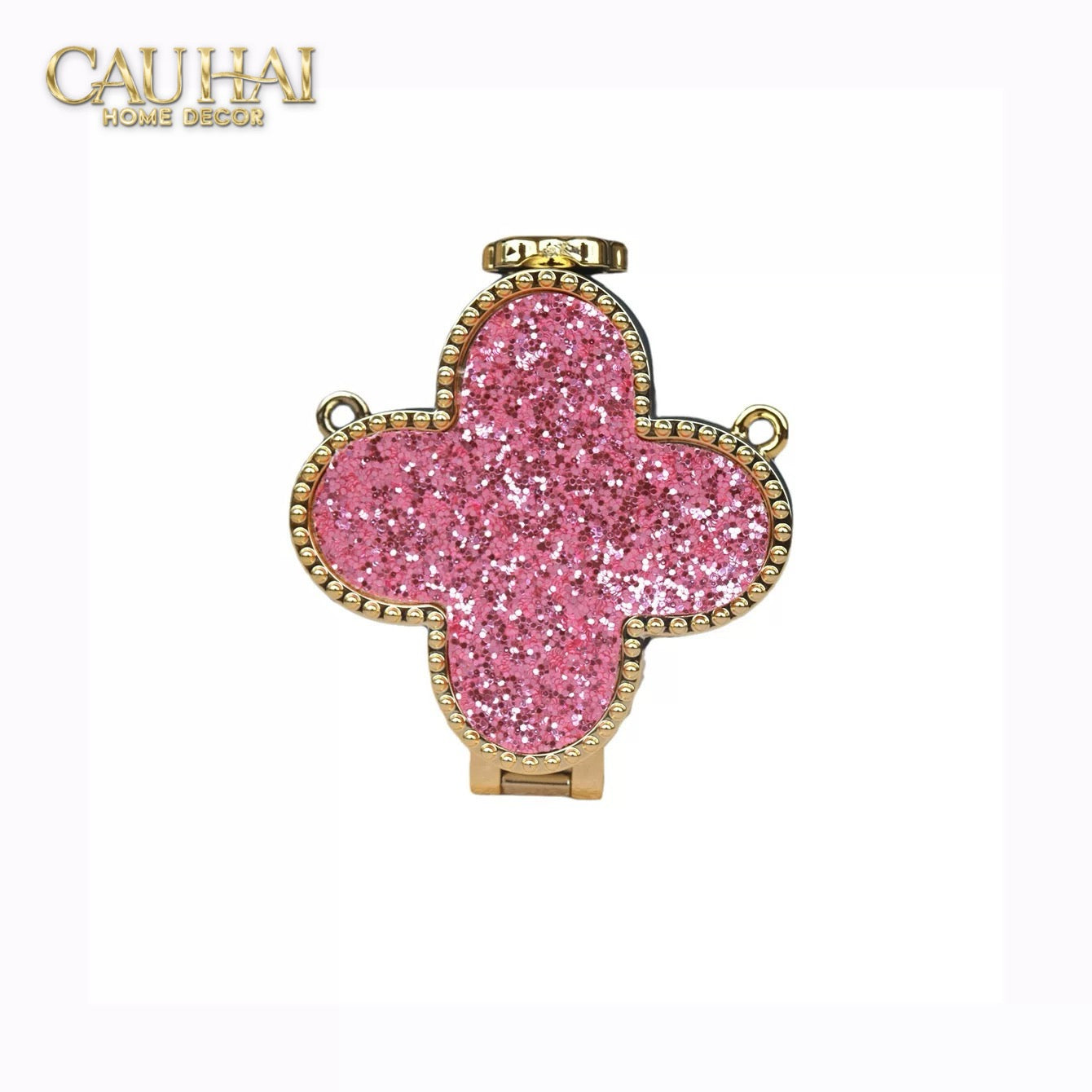 Haute Folie - Túi Pouch Mini Clover Diamond Bling Bling - CẬU HAI HOME DECOR