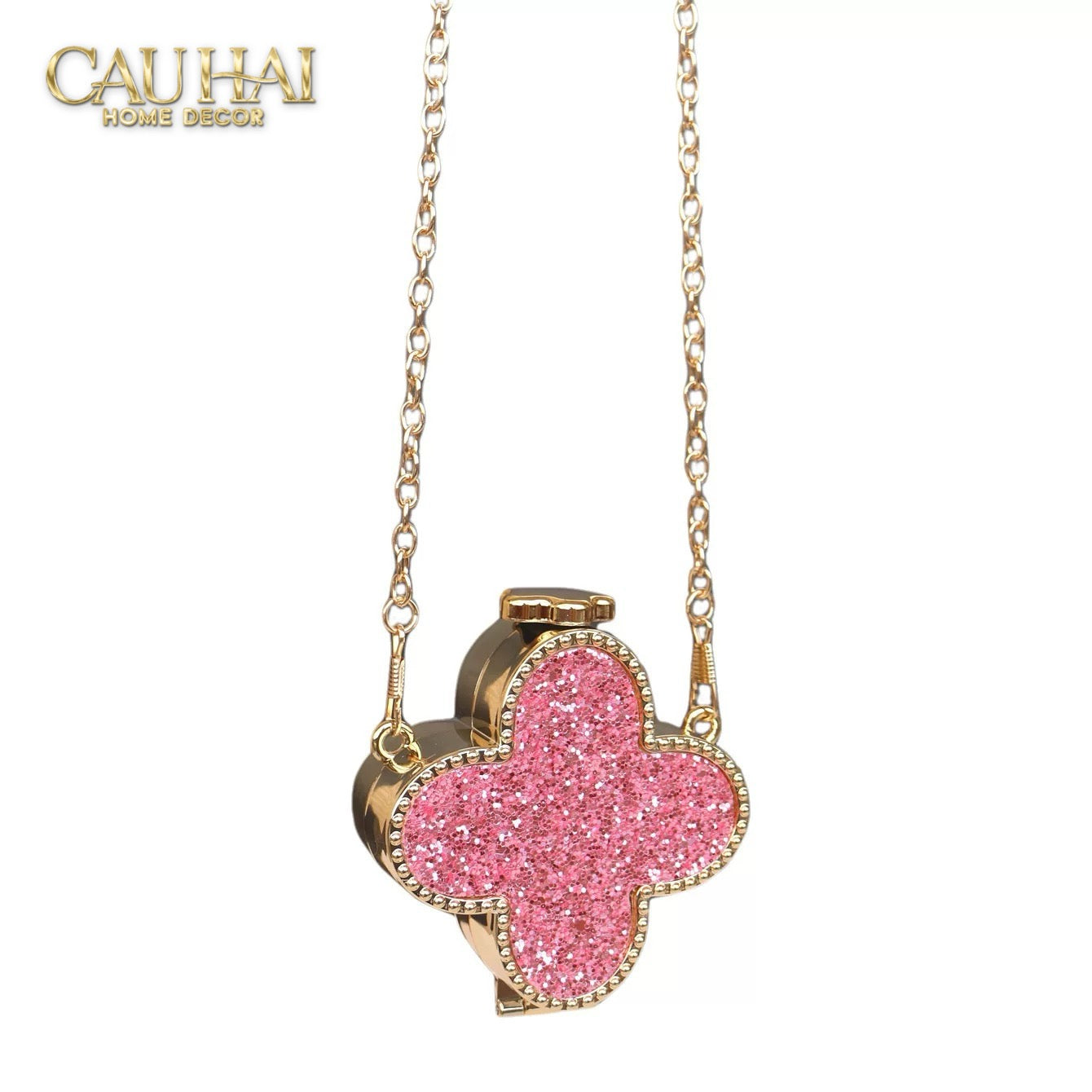 Haute Folie - Túi Pouch Mini Clover Diamond Bling Bling - CẬU HAI HOME DECOR