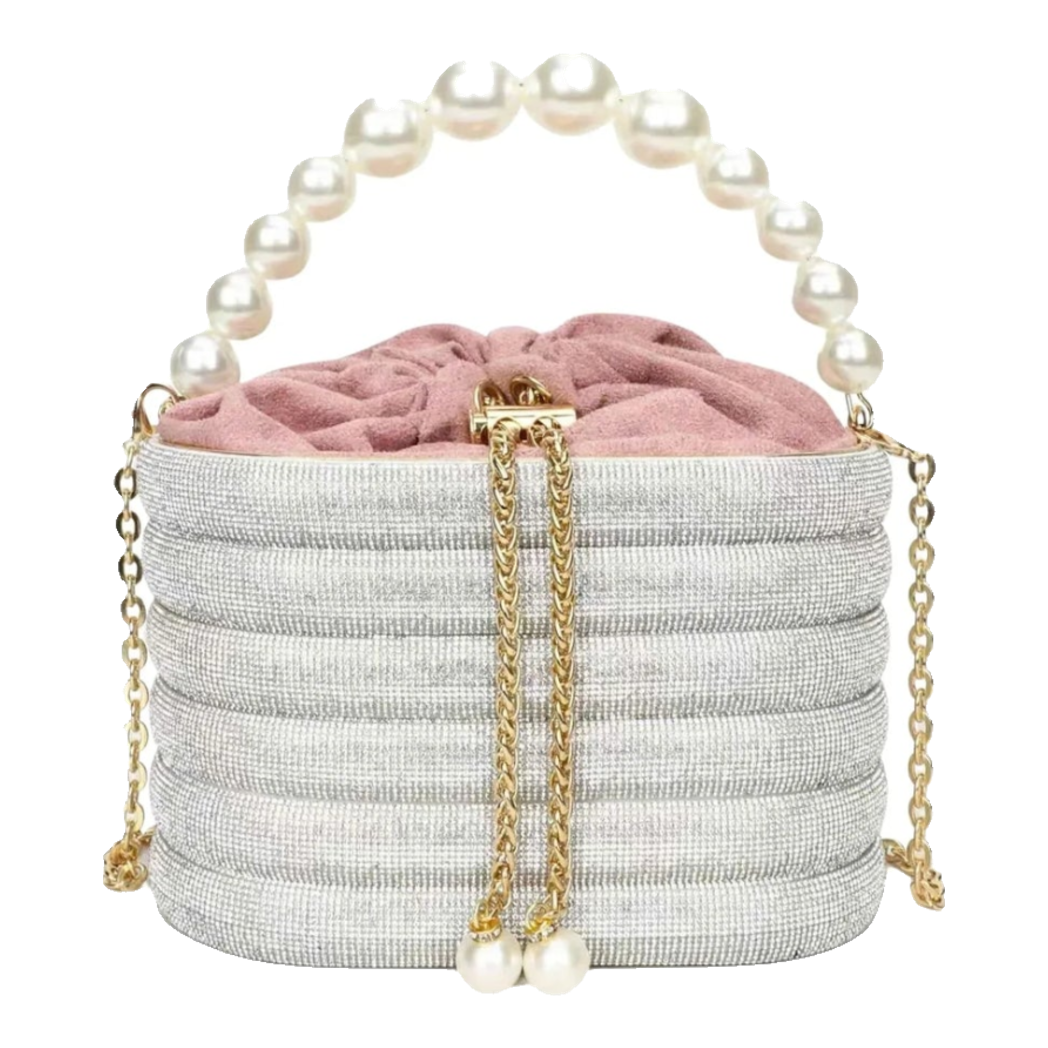 Haute Folie - Túi Handbag Full Kim Cương - Perle Éclat Diamond Pavé Haute Décor Object