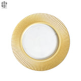 HERA DINNER FLAT PLATE 33CM SS25-CẬU HAI HOME DECOR