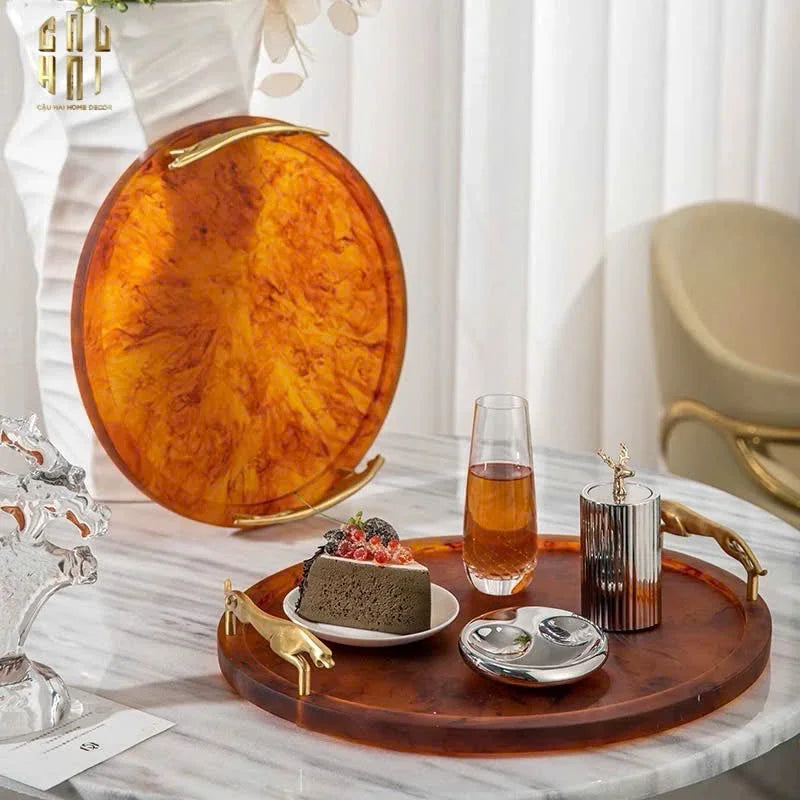 HOME COUTRE - KHAY HỔ PHÁCH AMBER ROAR S43-CẬU HAI HOME DECOR