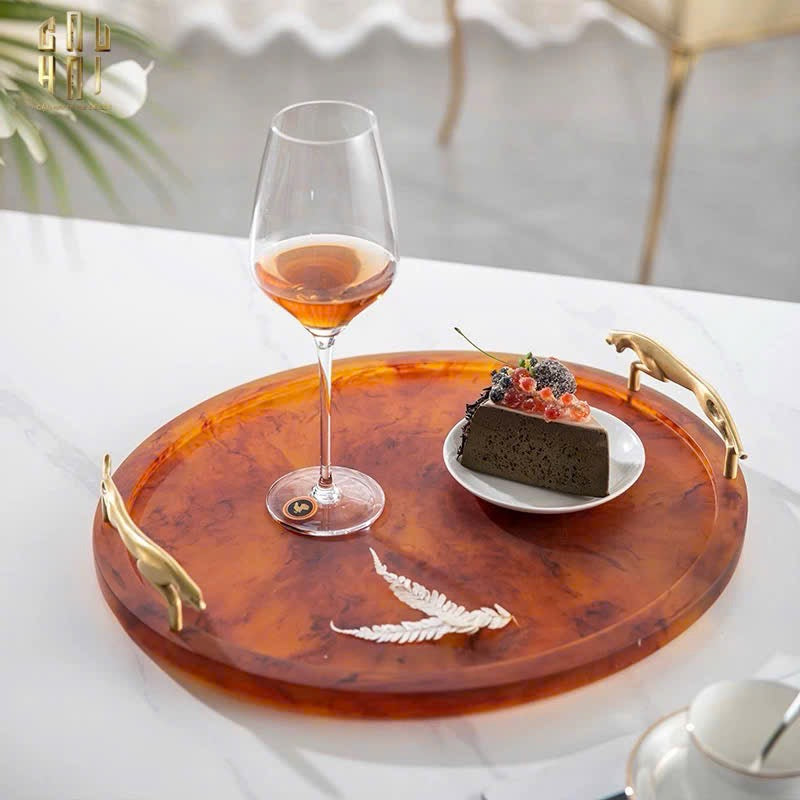 HOME COUTRE - KHAY HỔ PHÁCH AMBER ROAR S43-CẬU HAI HOME DECOR