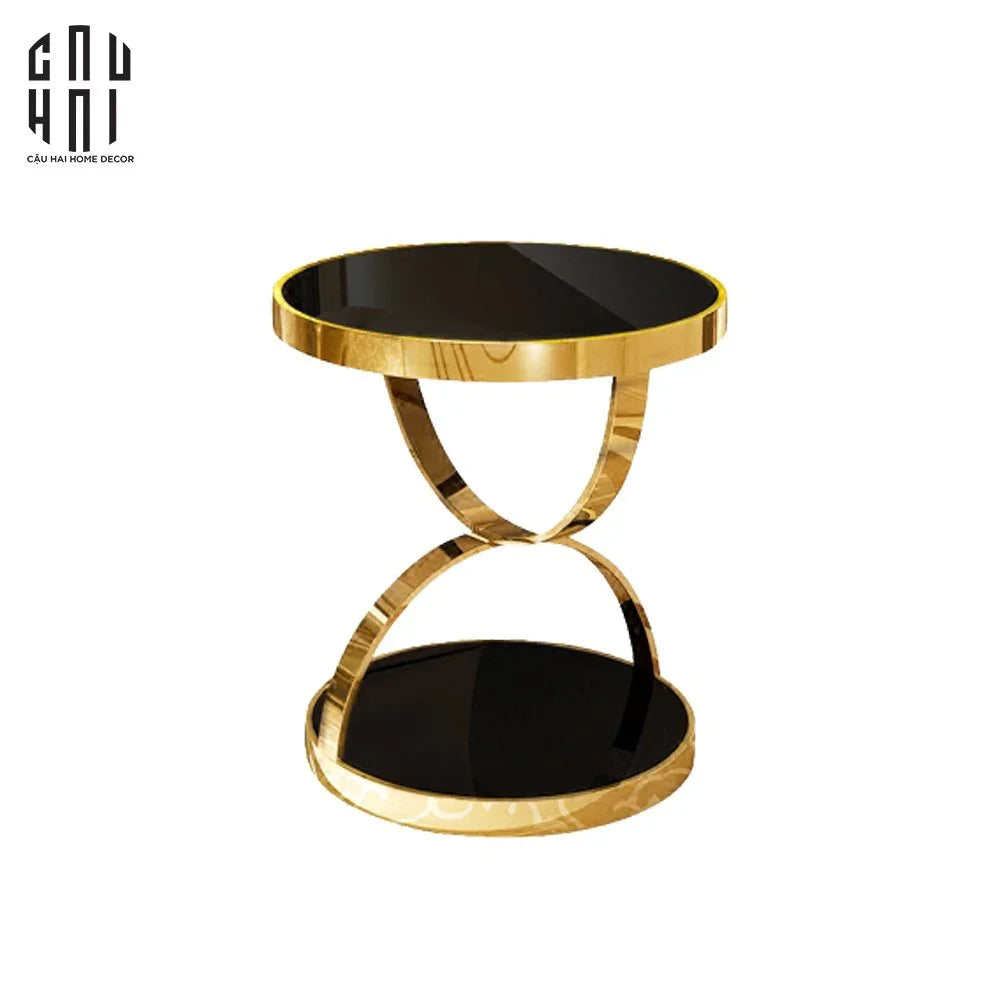 HOME COUTURE - BÀN SOFA GÓC CAO CẤP ORCHARD - SIDE TABLE SS25-CẬU HAI HOME DECOR