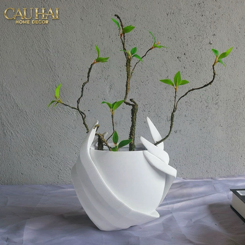 HOME COUTURE - BÌNH HOA ETERNAL WINGS H26-CẬU HAI HOME DECOR