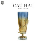 Home Couture - Bình Hoa Pha Lê The Crystal Of Ocean Ss25 - CẬU HAI HOME DECOR