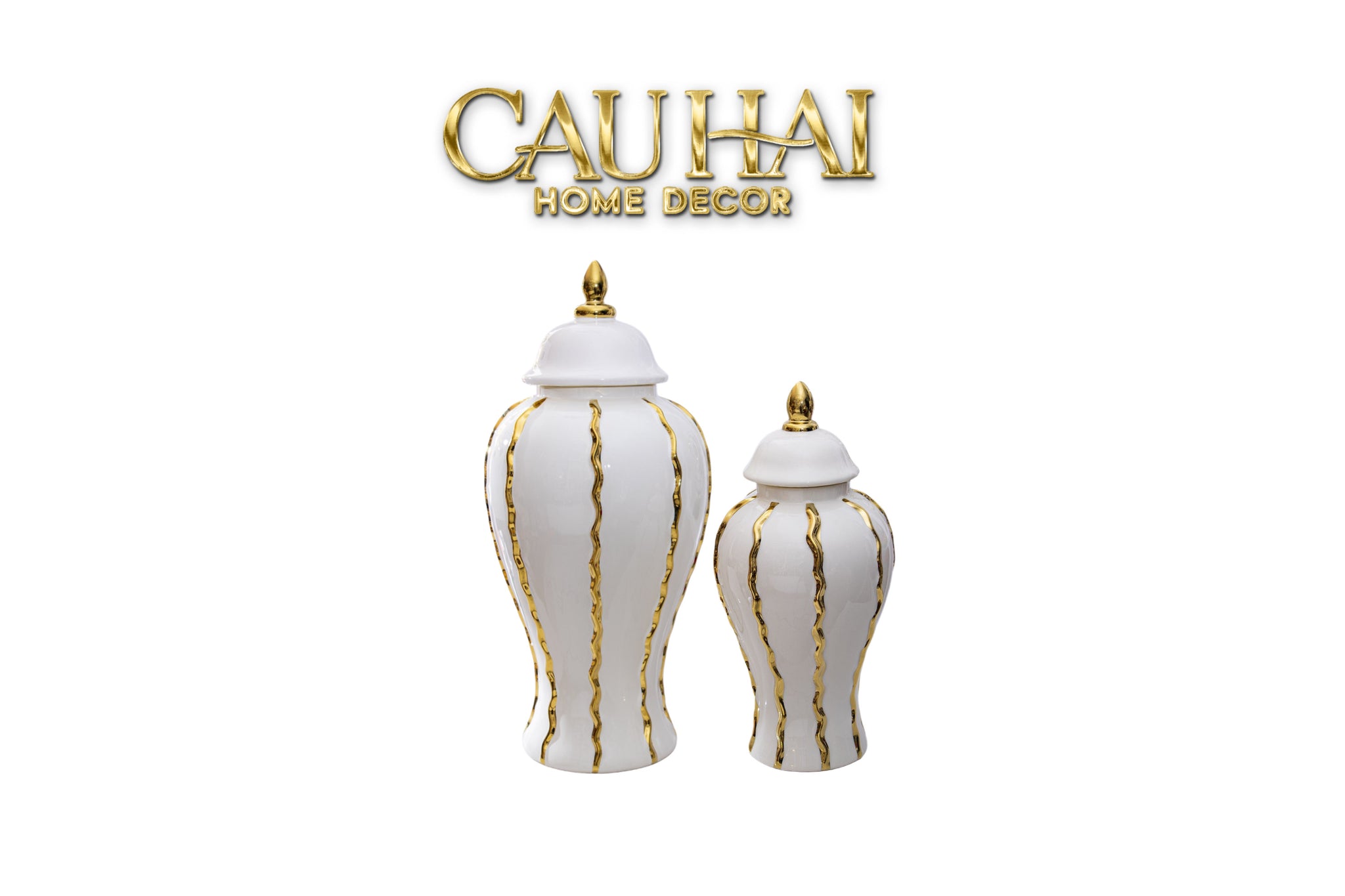 Home Couture - Bình Hoa Porcelain Atelier Flynn H60 - CẬU HAI HOME DECOR