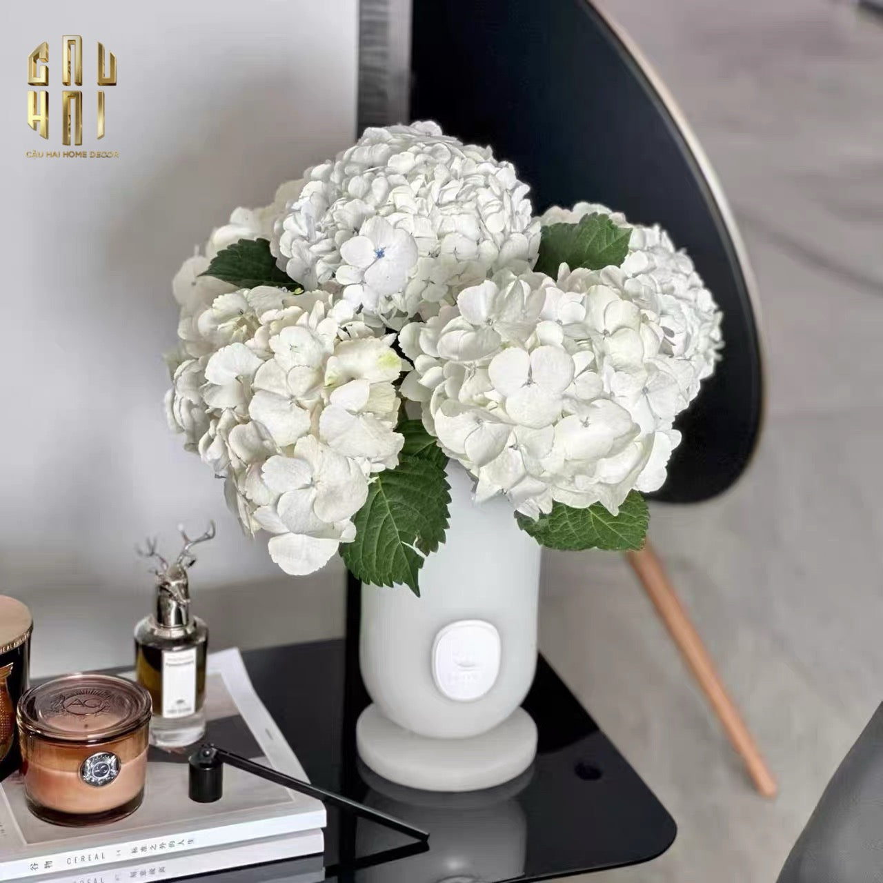 Home Couture - Bình Hoa Sáp Clinique - Full Box - CẬU HAI HOME DECOR