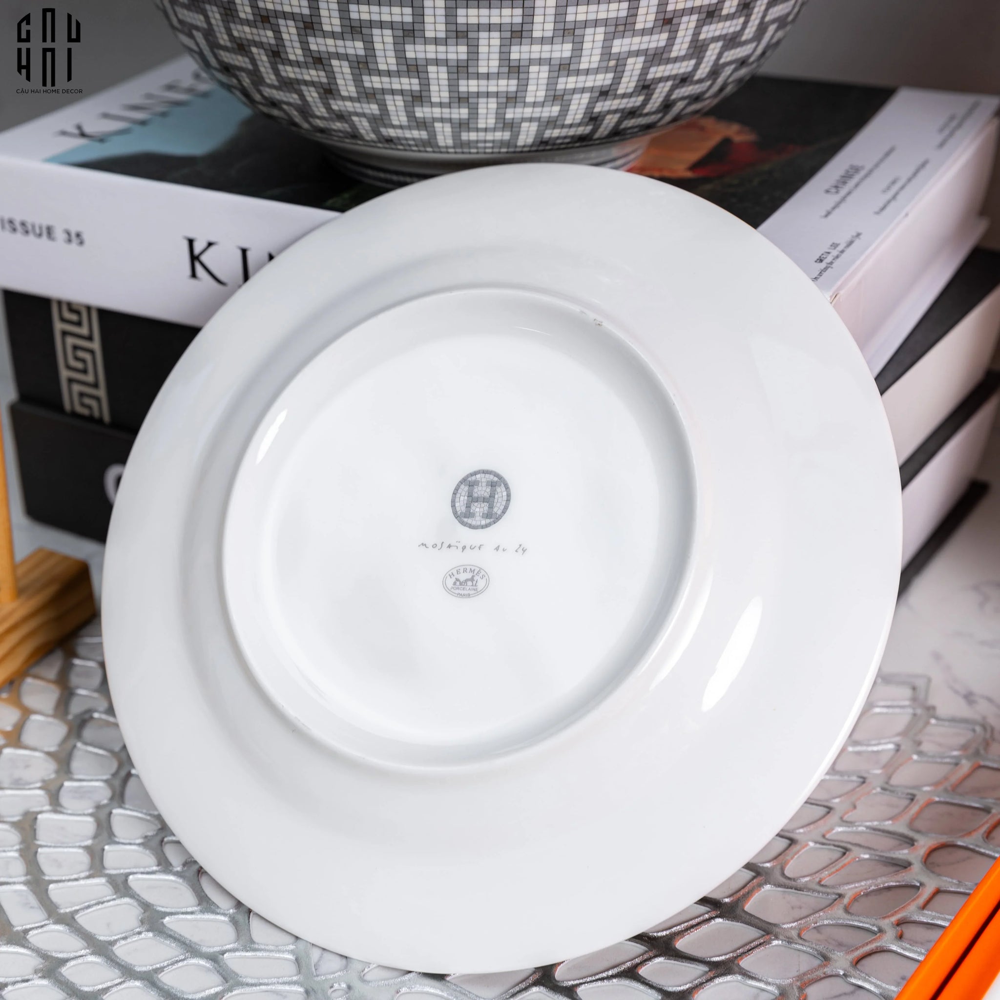 HOME COUTURE - BỘ CHÉN DĨA CAO CẤP LE GRIS D'HÉRITAGE 6PCS -SS25-CẬU HAI HOME DECOR