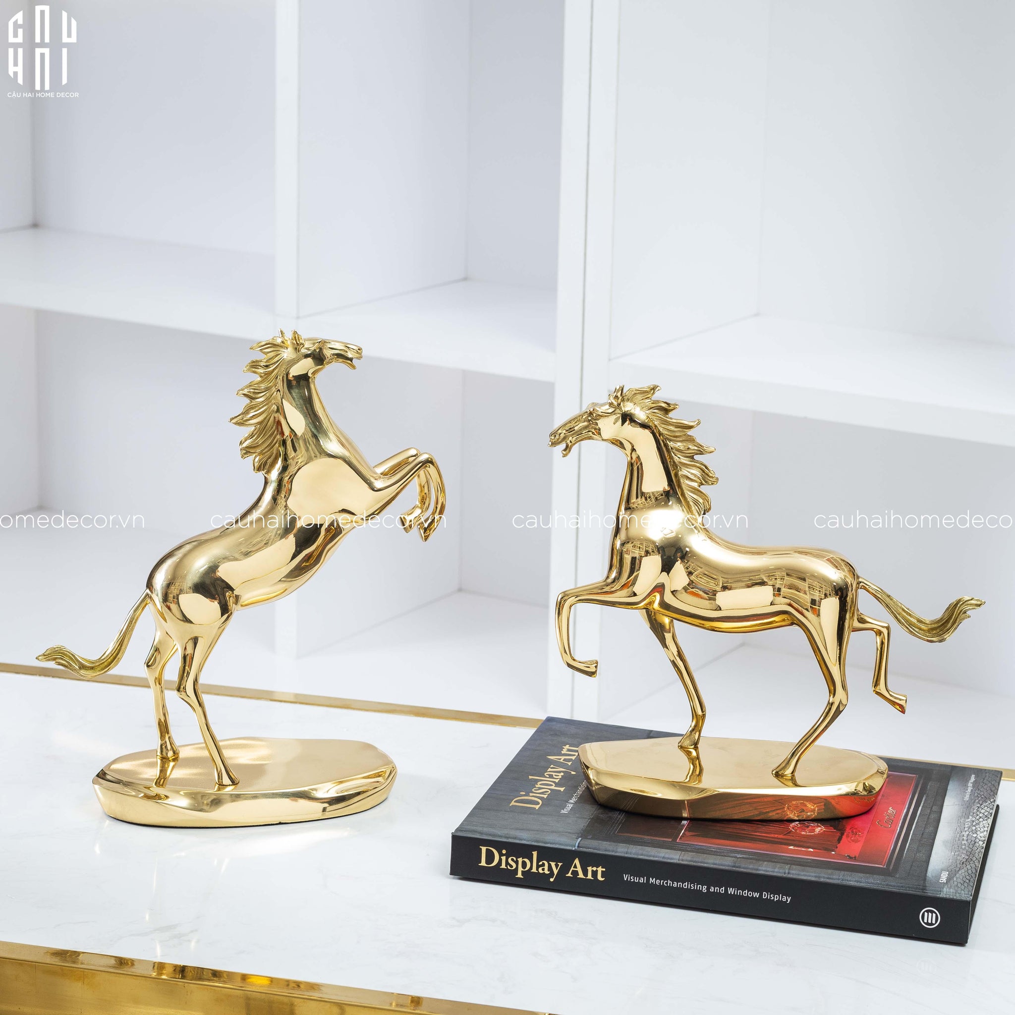 HOME COUTURE - BRASSON ERA - GOLDEN HORSE OF FORTUNE S24 - SS25-CẬU HAI HOME DECOR