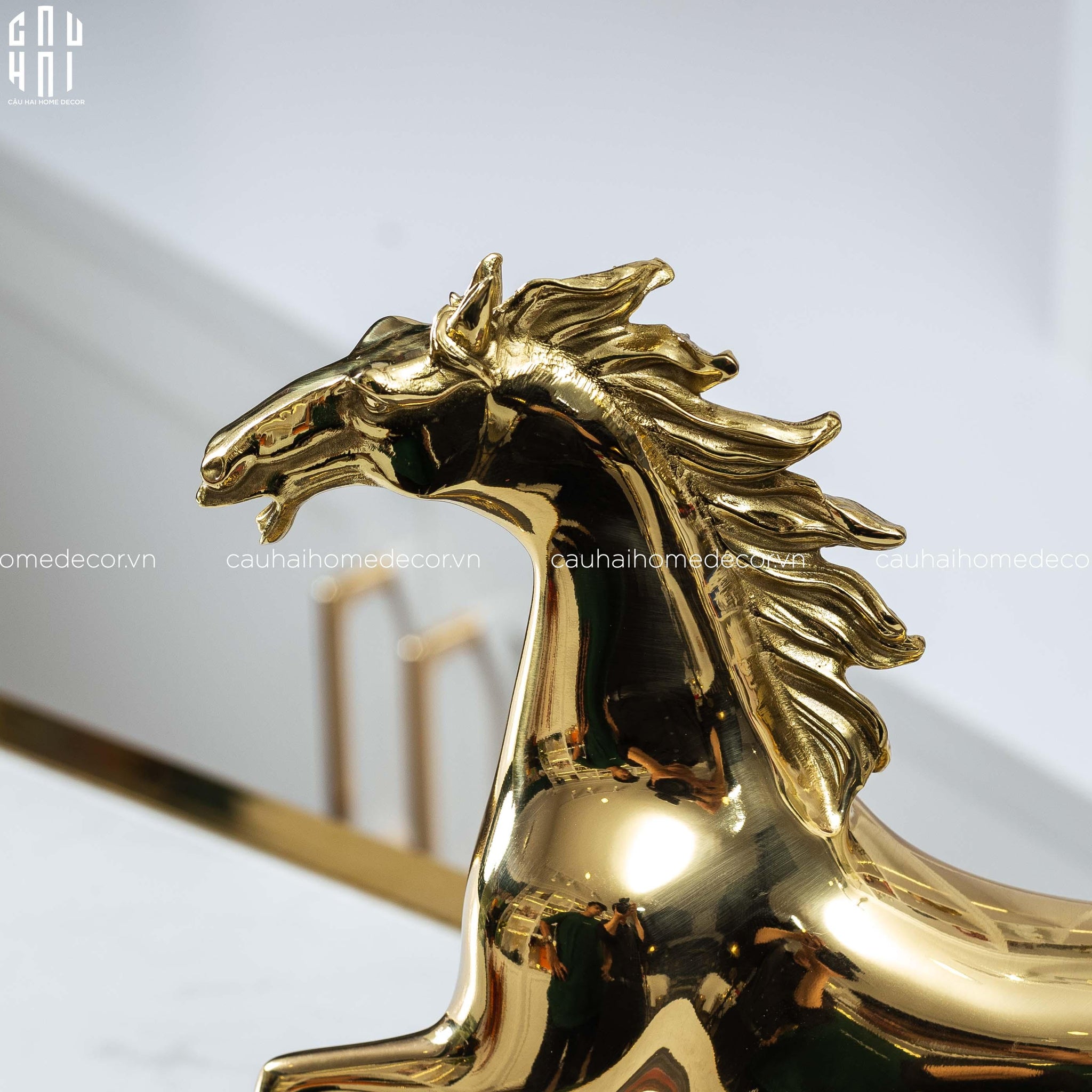 HOME COUTURE - BRASSON ERA - GOLDEN HORSE OF FORTUNE S24 - SS25-CẬU HAI HOME DECOR