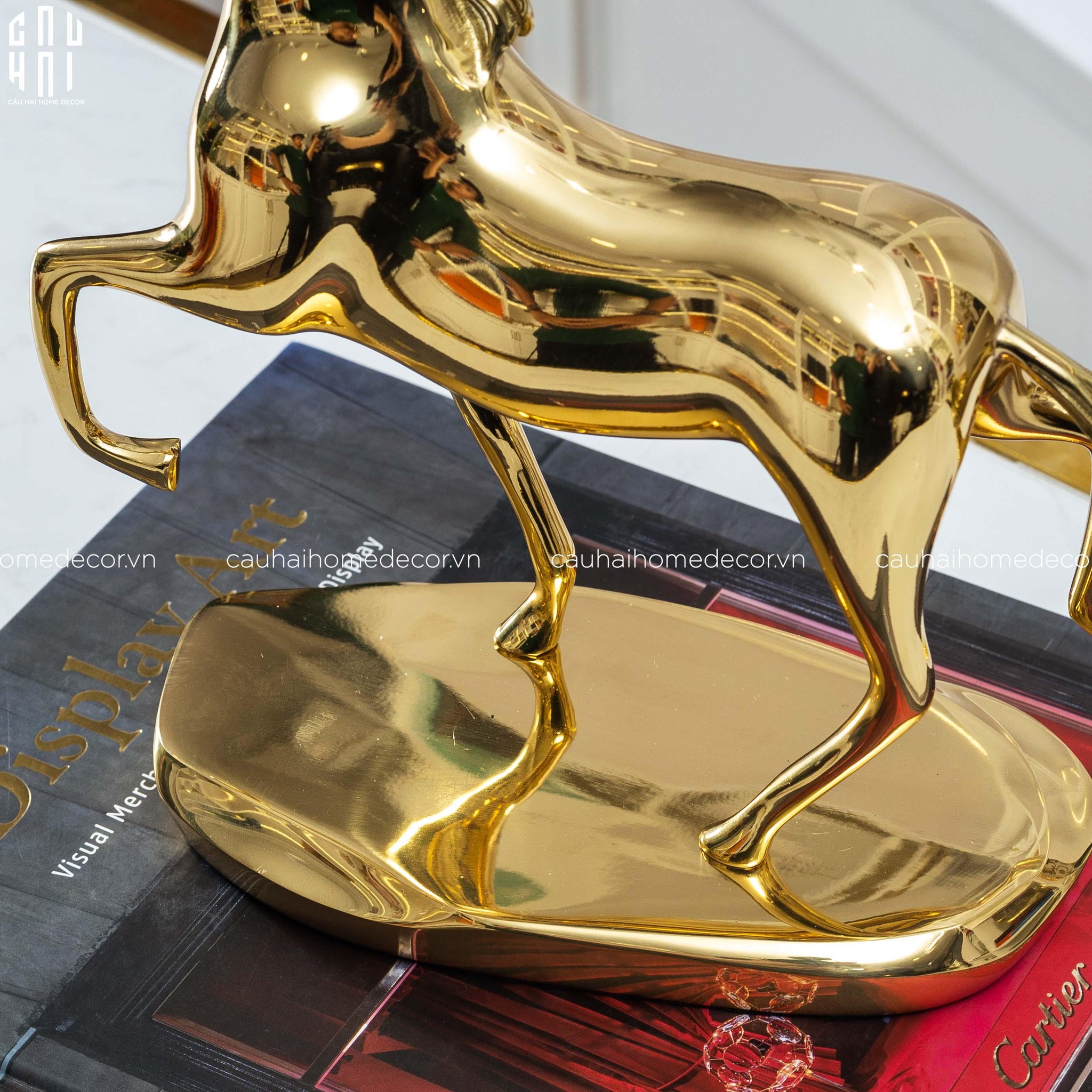 HOME COUTURE - BRASSON ERA - GOLDEN HORSE OF FORTUNE S24 - SS25-CẬU HAI HOME DECOR