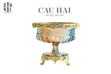 HOME COUTURE - BRASSON RAINBOW CRYSTAL BOWL "AURORA DE LUNAR" - SS25-CẬU HAI HOME DECOR