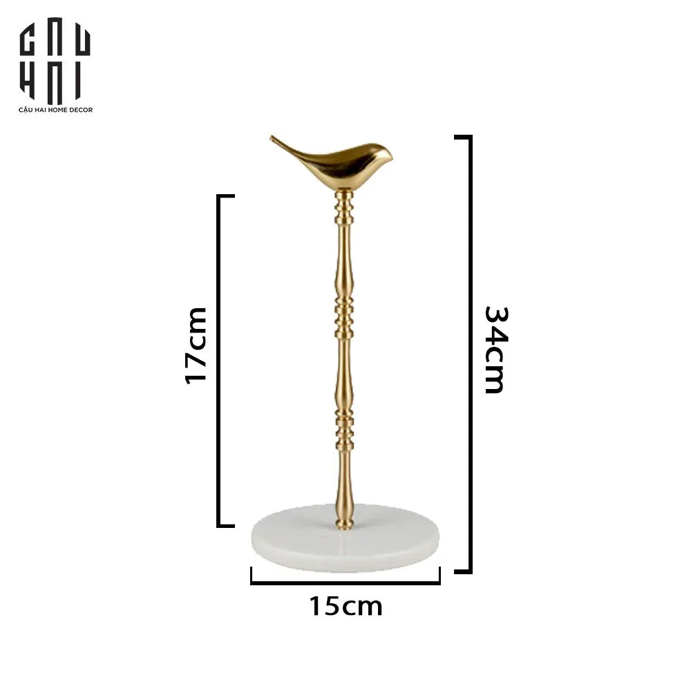 HOME COUTURE - ĐẾ GIẤY GOLDEN BIRD MARBLE SS25-CẬU HAI HOME DECOR