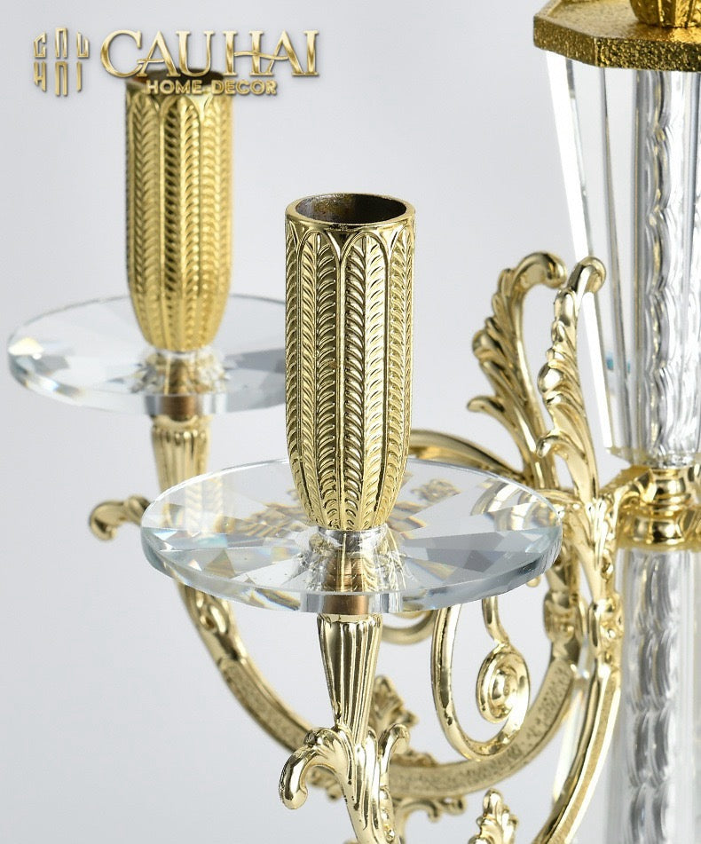 HOME COUTURE - ĐẾ NẾN CRYSTAL VERSAILLES MONROE-CẬU HAI HOME DECOR