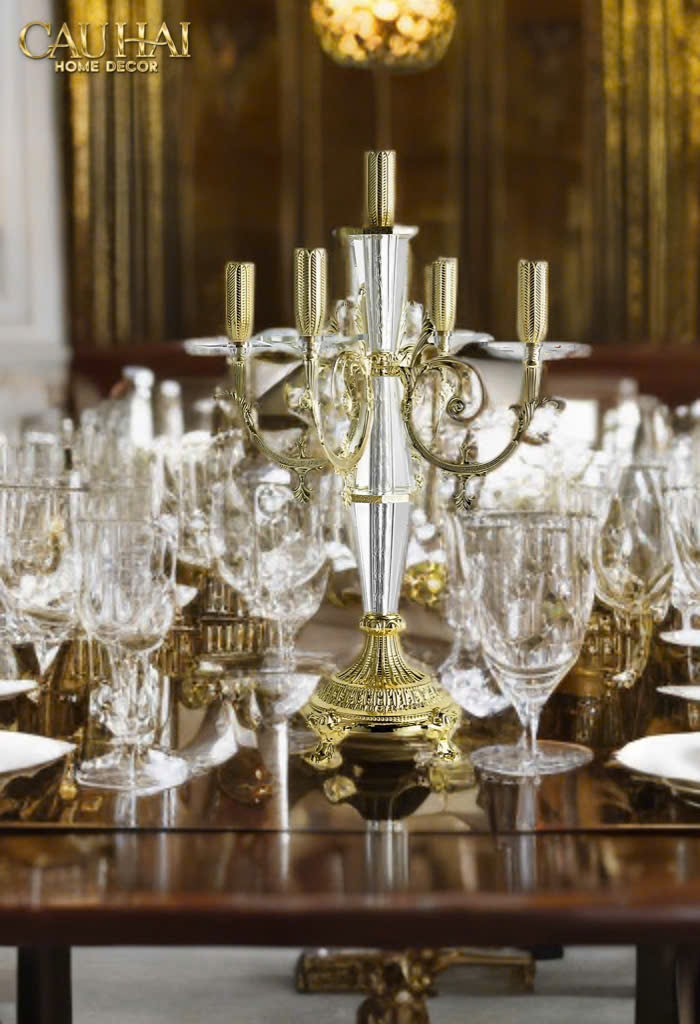 HOME COUTURE - ĐẾ NẾN CRYSTAL VERSAILLES MONROE-CẬU HAI HOME DECOR